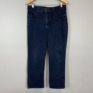 Lee Classic‎ Fit Straight Leg Jeans Size 12 Shortened 26" Inseam